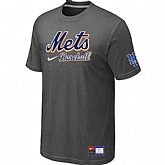 New York Mets D.Grey Nike Short Sleeve Practice T-Shirt,baseball caps,new era cap wholesale,wholesale hats