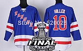 New York Rangers #10 J.T. Miller 2014 Stanley Cup Light Blue Jersey,baseball caps,new era cap wholesale,wholesale hats