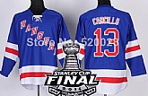 New York Rangers #13 Daniel Carcillo 2014 Stanley Cup Light Blue Jersey,baseball caps,new era cap wholesale,wholesale hats
