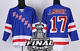 New York Rangers #17 John Moore 2014 Stanley Cup Light Blue Jersey,baseball caps,new era cap wholesale,wholesale hats
