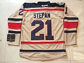 New York Rangers #21 Derek Stepan Cream Jersey,baseball caps,new era cap wholesale,wholesale hats