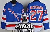 New York Rangers #27 Ryan McDonagh 2014 Stanley Cup Light Blue Jersey,baseball caps,new era cap wholesale,wholesale hats