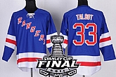 New York Rangers #33 Cam Talbot 2014 Stanley Cup Light Blue Jersey,baseball caps,new era cap wholesale,wholesale hats