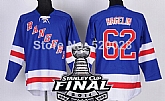 New York Rangers #62 Carl Hagelin 2014 Stanley Cup Light Blue Jersey,baseball caps,new era cap wholesale,wholesale hats