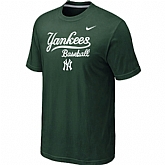 New York Yankees 2014 Home Practice T-Shirt - Dark Green,baseball caps,new era cap wholesale,wholesale hats