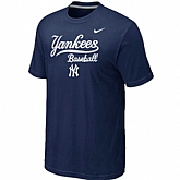 New York Yankees 2014 Home Practice T-Shirt - Dark blue,baseball caps,new era cap wholesale,wholesale hats