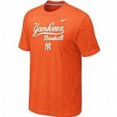 New York Yankees 2014 Home Practice T-Shirt - Orange,baseball caps,new era cap wholesale,wholesale hats
