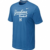 New York Yankees 2014 Home Practice T-Shirt - light Blue,baseball caps,new era cap wholesale,wholesale hats