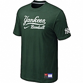 New York Yankees D.Green Nike Short Sleeve Practice T-Shirt,baseball caps,new era cap wholesale,wholesale hats