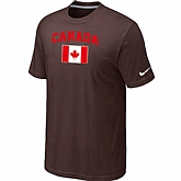 Nike 2014 Olympics Canada Flag Collection Locker Room T-Shirt Brown,baseball caps,new era cap wholesale,wholesale hats