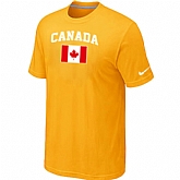 Nike 2014 Olympics Canada Flag Collection Locker Room T-Shirt Yellow,baseball caps,new era cap wholesale,wholesale hats