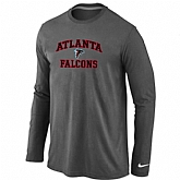 Nike Atlanta Falcons Heart & Soul Long Sleeve T-Shirt D.Gray,baseball caps,new era cap wholesale,wholesale hats