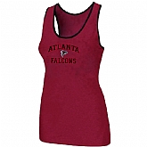 Nike Atlanta Falcons Heart x26 Soul Tri-Blend Racerback stretch Tank Top Red,baseball caps,new era cap wholesale,wholesale hats