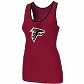 Nike Atlanta Falcons Ladies Big Logo Tri-Blend Racerback stretch Tank Top Red,baseball caps,new era cap wholesale,wholesale hats