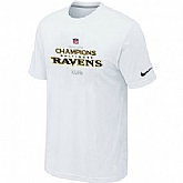 Nike Baltimore Ravens 2013 AFC Conference Champions Trophy Collection Long White T-Shirt,baseball caps,new era cap wholesale,wholesale hats
