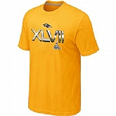 Nike Baltimore Ravens 2013 Super Bowl XLVII On Our Way Yellow T-Shirt