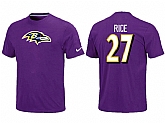 Nike Baltimore Ravens 27 Ed Reed Name & Number T-Shirt,baseball caps,new era cap wholesale,wholesale hats