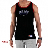 Nike Boston Red Sox Home Practice men Tank Top Black,baseball caps,new era cap wholesale,wholesale hats