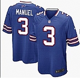 Nike Buffalo Bills #3 E.J.Manuel Light Blue Game Jerseys,baseball caps,new era cap wholesale,wholesale hats