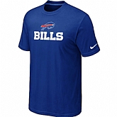 Nike Buffalo Bills Authentic Logo T-Shirt Blue,baseball caps,new era cap wholesale,wholesale hats