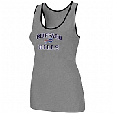 Nike Buffalo Bills Heart x26 Soul Tri-Blend Racerback stretch Tank Top L.grey,baseball caps,new era cap wholesale,wholesale hats