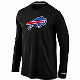 Nike Buffalo Bills Logo Long Sleeve T-Shirt black,baseball caps,new era cap wholesale,wholesale hats