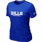 Nike Buffalo Bills Sideline Legend Authentic Font Women's T-Shirt Bleu,baseball caps,new era cap wholesale,wholesale hats