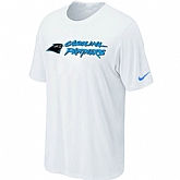 Nike Carolina Panthers Authentic Logo T-Shirt - White,baseball caps,new era cap wholesale,wholesale hats