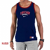 Nike Chicago Cubs Home Practice men Tank Top D.Blue,baseball caps,new era cap wholesale,wholesale hats