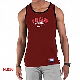 Nike Chicago Cubs Home Practice men Tank Top Red,baseball caps,new era cap wholesale,wholesale hats