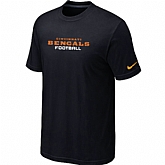 Nike Cincinnati Bengals Sideline Legend Authentic Font T-Shirt BLACK,baseball caps,new era cap wholesale,wholesale hats