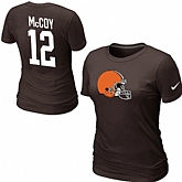 Nike Cleveland Browns Colt McCoy Name & Number Women's T-Shirt,baseball caps,new era cap wholesale,wholesale hats
