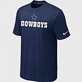 Nike Dallas Cowboys Sideline Legend Authentic Logo T-Shirt D.Blue,baseball caps,new era cap wholesale,wholesale hats