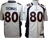Nike Denver Broncos #80 Julius Thomas White Game Jerseys,baseball caps,new era cap wholesale,wholesale hats