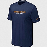 Nike Denver Broncos Sideline Legend Authentic Font T-Shirt D.Blue,baseball caps,new era cap wholesale,wholesale hats
