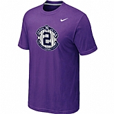 Nike Derek Jeter New York Yankees Official Final Season Commemorative Logo T-Shirt Purple,baseball caps,new era cap wholesale,wholesale hats