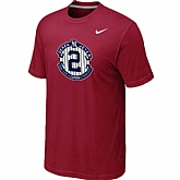 Nike Derek Jeter New York Yankees Official Final Season Commemorative Logo T-Shirt Red,baseball caps,new era cap wholesale,wholesale hats