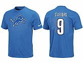 Nike Detroit Lions 9 Matthew Stafford Name & Number T-Shirt,baseball caps,new era cap wholesale,wholesale hats