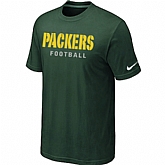 Nike Green Bay Packers Sideline Legend Authentic Font T-Shirt Green,baseball caps,new era cap wholesale,wholesale hats