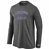 Nike Indianapolis Colts Heart & Soul Long Sleeve T-Shirt D.Gray,baseball caps,new era cap wholesale,wholesale hats