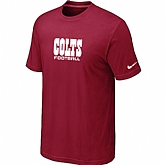 Nike Indianapolis Colts Sideline Legend Authentic Font T-Shirt Red,baseball caps,new era cap wholesale,wholesale hats