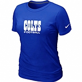 Nike Indianapolis Colts Sideline Legend Authentic Font Women's T-Shirt Blue,baseball caps,new era cap wholesale,wholesale hats