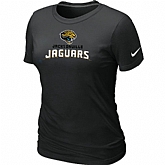Nike Jacksonville Jaguars Authentic Logo Women's T-Shirt black,baseball caps,new era cap wholesale,wholesale hats