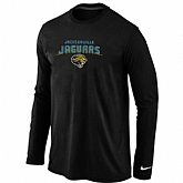 Nike Jacksonville Jaguars Heart & Soul Long Sleeve T-Shirt Black,baseball caps,new era cap wholesale,wholesale hats