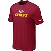 Nike Kansas City Chiefs Authentic Logo T-Shirt Red,baseball caps,new era cap wholesale,wholesale hats