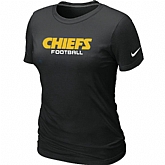 Nike Kansas City Chiefs Sideline Legend Authentic Font Women's T-Shirt Black,baseball caps,new era cap wholesale,wholesale hats