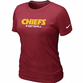 Nike Kansas City Chiefs Sideline Legend Authentic Font Women's T-Shirt Red,baseball caps,new era cap wholesale,wholesale hats