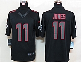 Nike Limited Atlanta Falcons #11 Jones Impact Black Jerseys,baseball caps,new era cap wholesale,wholesale hats