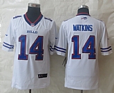 Nike Limited Buffalo Bills #14 Watkins White Jerseys,baseball caps,new era cap wholesale,wholesale hats