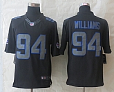 Nike Limited Buffalo Bills #94 Williams Impact Black Jerseys,baseball caps,new era cap wholesale,wholesale hats